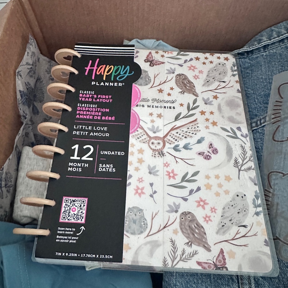 Happy Planner Little Love Owl Design Custom Order